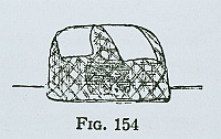 洗濯物を乾かす竹籠 “Japan Day by Day”，FIG.154