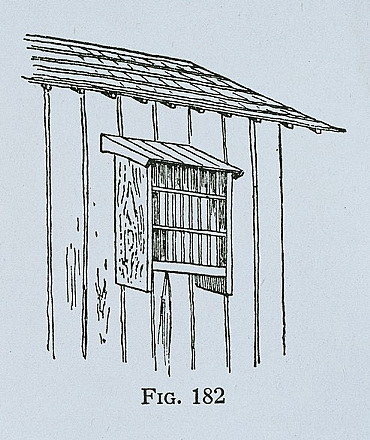 動物学研究所の流し場の外観“Japan Day by Day”，FIG.182